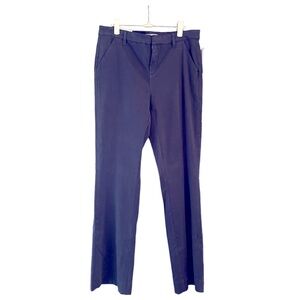 NWT, Lila Ryan, Navy, Bootcut Trousers, The Jenalyn, Brushed Sateen